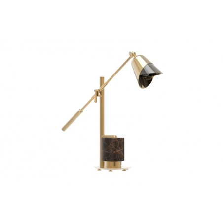 Variante lampe SAVOYE Gold mat Marbre Estremoz